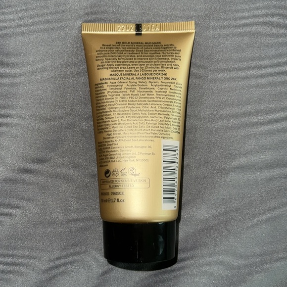 Sealed Ahava 24k Gold Mineral Mud Mask - Picture 2 of 3